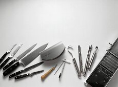 Assorted Knives and Carving Tools