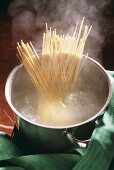 Boiling Pasta in a Pot