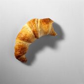 Angebissenes Croissant