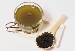 Japanese kokaicha tea
