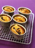 Passion fruit and mango friands (sweet buns)