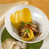 Yum ped mamuang (Duck and mango salad, Thailand)