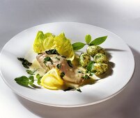 Lachs in Kresserahm mit Dillkartoffeln