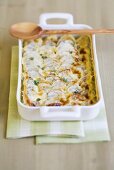 Jerusalem artichoke gratin