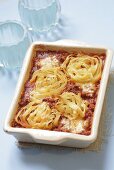 Tagliatelle mince bake