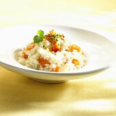 Pumpkin risotto