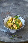 Fish curry with mango and coconut