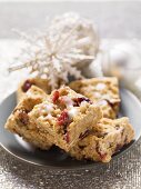 Cranberry and nut cakes