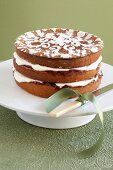 Marzipan sponge cake