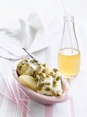 Pears with toasted pumpkin seeds and Greek yoghurt