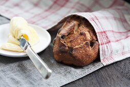 Feigenbrot mit Butter