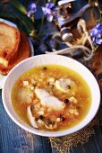 Fish soup from Poland