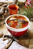 Fish and tomato soup