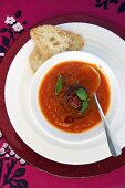 Tomato and pepper soup