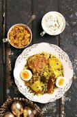 Chicken Breyani (Indian chicken dish)