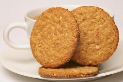 Rolled oat biscuits, UK