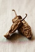 Two dried chillies