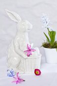 A decorative rabbit