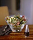 Chicory salad with vegetables