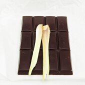 Chocolate with lemon grass