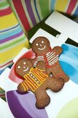 Decorated gingerbread men