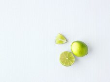 Lime (whole, half and a wedge)