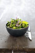 Salat mit Hülsenfrüchten