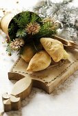 Christmas dough parcels from Poland