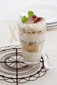 Cappuccino cream trifle