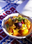 Lamb and vegetable tajine