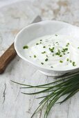 Chive quark and a knife