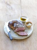 Gegrilltes Entrecote mit Fenchel