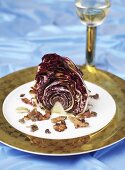 Gebratener Radicchio mit Bacon