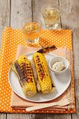 Grilled Corn on the Cob with Herb Butter