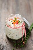 Vegetable quark spread