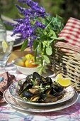 Mussels with cider (France)