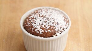 Chocolate souffle being prepared (English Voice Over)