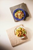 Garnelensalat & Tortellini-Salat