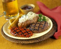 Grilled Steak and Chicken