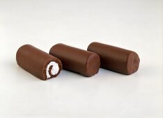 Three Chocolate Roll Yodels