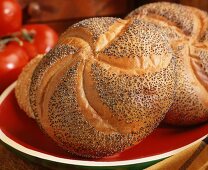 Poppyseed Kaiser Rolls