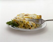 White Vegetarian Lasagna