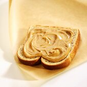 Peanut Butter on a Slice of Bread