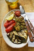 Grigliata di verdure (Gegrilltes Gemüse mit Rosmarin)