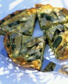 Courgette frittata