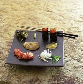 Japanese sushi platter