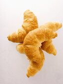 Vier Croissants (Draufsicht)