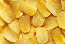 Kartoffelchips (bildfüllend)