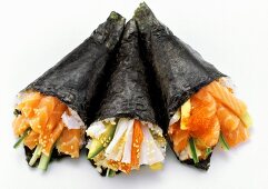 Three Temaki Sushi