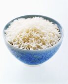 A Bowl of Uncooked White Rice